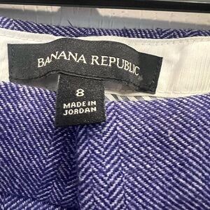 Banana Republic Purple Textured Skirt